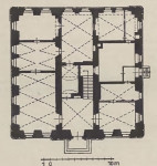 Zawartość: Rzut pałacu w Trzebielu. 1939 r.; Własność Intelektualna: H. E. Kubach,  J. Seeger., W. Jung; Prawa majątkowe: -; Dookreślenie: Kunstdenkmäler des Kreises Sorau und Stadt Forst. Berlin 1939. s. 246.