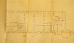 Zawartość – Content: Plan pałacu, pierwsza kondygnacja, 1971 r.; Własność Intelektualna – Intelectual Property: E. Lukas, K.R. Janowski; Prawa majątkowe: Lubuski Wojewódzki Konserwator Zabytków; Dookreślenie – Instantation: E. Lukas, Sucha Dolna. Pałac, Szczecin 1971 r., maszynopis w zbiorach Wojewódzkiego Urzędu Ochrony Zabytków w Zielonej Górze.