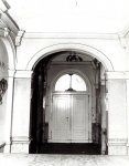 Zawartość – Content: Pałac, główny hall – widok w kierunku północnym, fotografia, 1984 r.;  Własność intelektualna – Intelectual Property: Aleksandra i Czesław Maćkowiak; Prawa majątkowe: Lubuski Wojewódzki Konserwator Zabytków; Dookreślenie – Instantiation: Kąsinowska R.: Przytok – pałac, Poznań 1984 r. Maszynopis w zbiorach Wojewódzkiego Urzędu Ochrony Zabytków w Zielonej Górze.