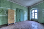 Szczepanów, pałac, fragment pomieszczenia na drugim piętrze.  Fot. Kamilla Ernandes.