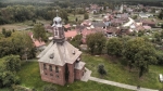 Biecz. Kościół pw. MB Częstochowskiej, widok od strony północno-zachodniej. Fot. Kamilla i Igor Ernandes