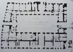 Zawartość – Content: Pałac Promnitzów – rzut przyziemia. Rysunek przed 1939 r.;  Własność intelektualna – Intelectual Property: Kubach H., Seeger J.;  Prawa majątkowe: - ;  Dookreślenie – Instantiation: Kubach H., Seeger J.: Die Kunstdenkmӓler des Kreises Sorau und der Stadt Forst, Berlin 1939., w zbiorach Miejskiej Biblioteki Publicznej w Żarach.