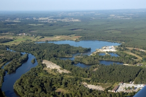 Jeziora w okolicy Nowogrodu Bobrzańskiego, fot. T. Gawałkiewicz, zdjęcie ze zbiorów Starostwa Zielonogórskiego