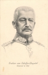 Zawartość – Content: Baron von Scheffer-Boyadel, generał piechoty, karta pocztowa, 1915 r.;  Własność Intelektualna – Intellectual Property: wydawca Stengel & Co., G. m. b. H., Dresden;Prawa Majątkowe: Tadeusz Huńczak, Bojadła;Dookreślenie – Instantiation: brak.