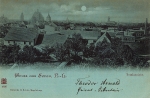 Zawartość – Content: Widok na panoramę Żar. W tle zamek i pałac. Karta pocztowa, 1899r.;  Własność intelektualna – Intelectual Property: Renicke & Rubin, Magdeburg;  Prawa majątkowe: Sławomir Falkowski;  Dookreślenie – Instantiation: brak.