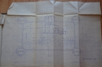 Zawartość – Content: Plan (schemat) poddasza pałacu, skala 1:100, maj 1972 r.; Właśność intelektualna – Intellectual Property: Biuro Dokumentacji Technicznej Gdańsk mgr inż. Dominik Tołkin; Prawa majątkowe: Urząd Miejski w Zbąszynku; Dookreślenie - Istantiation: Materiał zawarty w projekcie technicznym dotyczącym modernizacji obiektu pałacowego.