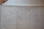 Zawartość – Content: Plan (schemat) piwnic pałacu, skala 1:100, maj 1972 r.; Właśność intelektualna – Intellectual Property: Biuro Dokumentacji Technicznej Gdańsk mgr inż. Dominik Tołkin; Prawa majątkowe: Urząd Miejski w Zbąszynku; Dookreślenie - Istantiation: Materiał zawarty w projekcie technicznym dotyczącym modernizacji obiektu pałacowego.