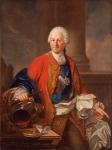 Zawartość – Content: Hrabia Henryk von Brühl (1700-1763), portret, po 1750 r.;  Właśność intelektualna – Intellectual Property: Marcello Bacciarelli;  Prawa majątkowe: Muzeum Narodowe w Warszawie;  Dookreślenie - Istantiation: Materiał zawarty w publikacji „Brody na starej widokówce i dziś”.