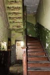 Kargowa - boczne schody w pałacu.
