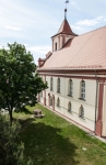Sulechów, dawny kościół zamkowy, 1765-1782, obecnie sala widowiskowa Sulechowskiego Domu Kultury, widok od płd.-wsch.