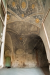 Widok na wnętrze sali na pierwszej kondygnacji północnego skrzydła zamku, pod kaplicą zamkową.