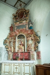 Ołtarz boczny w kościele pw. Św. Marcina w Świdnicy.